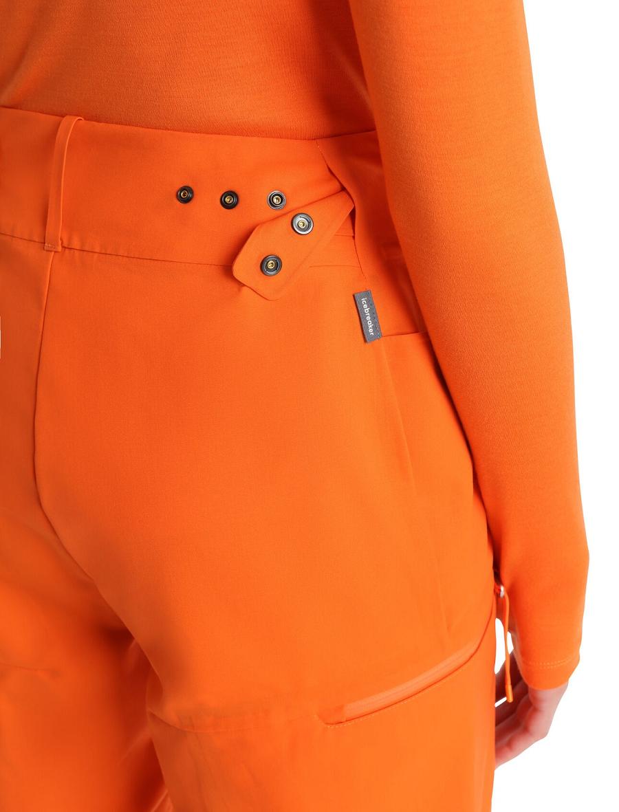 Pantalon Icebreaker Shell+™ Merino Femme Orange | FR 1512SGLO